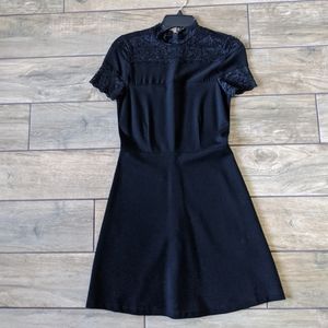 Nordstrom black lace dress